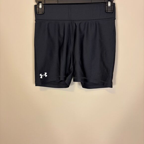 Under Armour Black Compression Shorts Women's Small - Picture 1 of 3